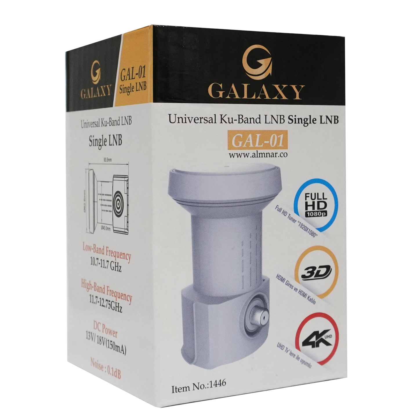 LNB SINGLE GALAXY (GAL-01)