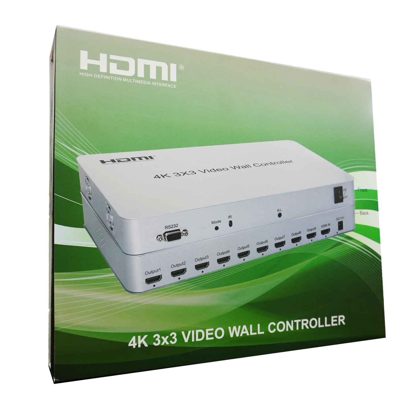 4K 3X3 VIDEO WALL CONTROLLER