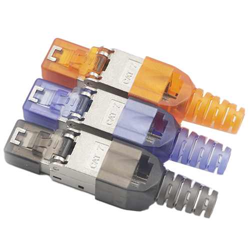 Cat7 FTP toolless plug (MALE)