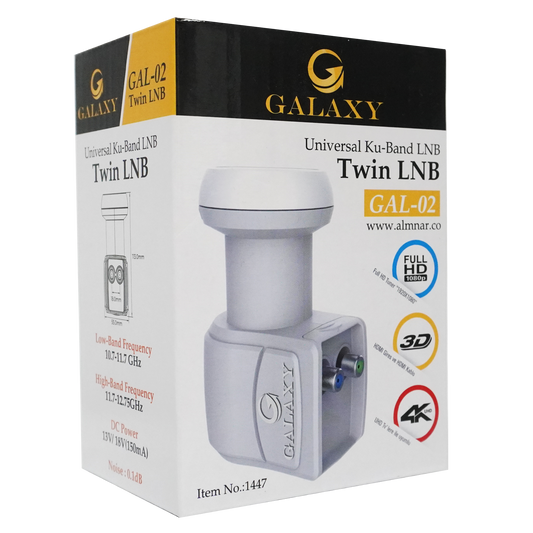 LNB TWIN GALAXY (GAL-02)
