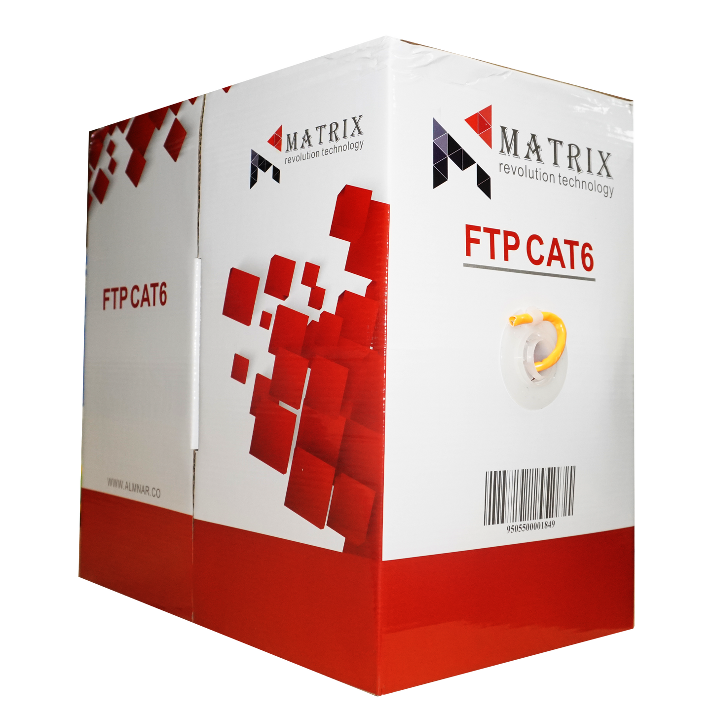 300M CAT6(CCA)FTP ORANGE MATRIX