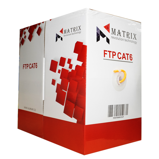 300M CAT6(CCA)FTP ORANGE MATRIX