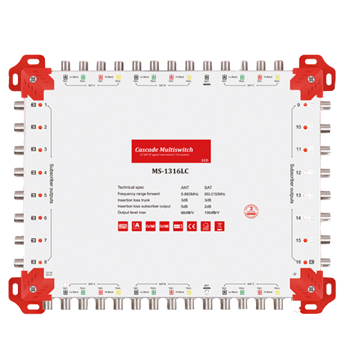 13IN 16 OUT CASCADE MULTISWITCH