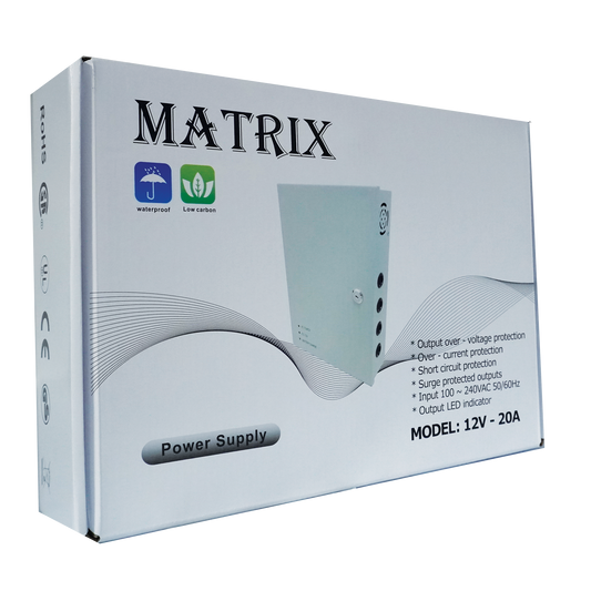 POWER SUPPLY UPS 12V 20A 18CH