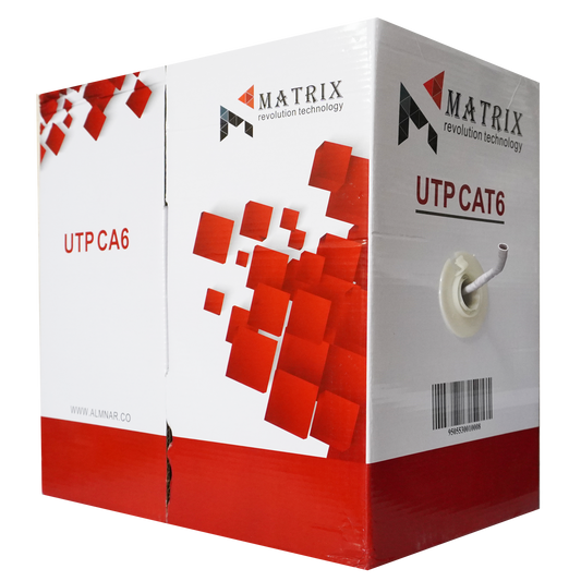 300M CAT6(CCA)UTP GRAY MATRIX